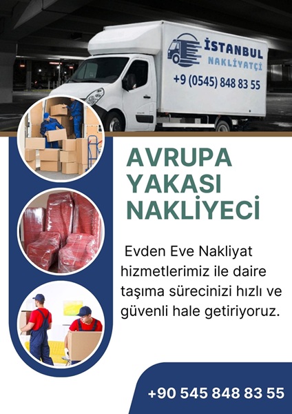 Avrupa Yakası Nakliyeci Avrupa Yakası Evden Eve