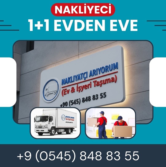 Avrupa Yakası Şehir İçi 1+1 Evden Eve Nakliye