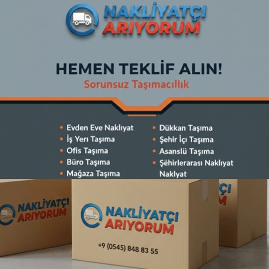 Anadolufeneri Evden Eve Şehir İçi Nakliyat Hizmeti