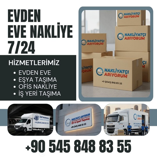 Suadiye Nakliyeci Suadiye Şehir İçi Nakliyat