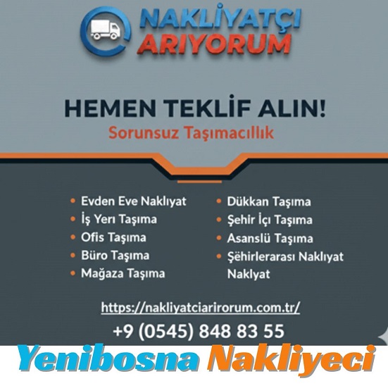 Yenibosna Şehir İçi Nakliye