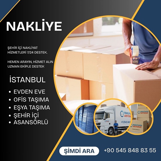 İstinye Evden Şehir İçi Eve Nakliye